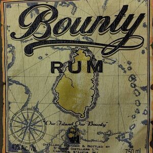 Vintage, Bounty Rum St. Lucia, XL, Sailors Dream Tshirt